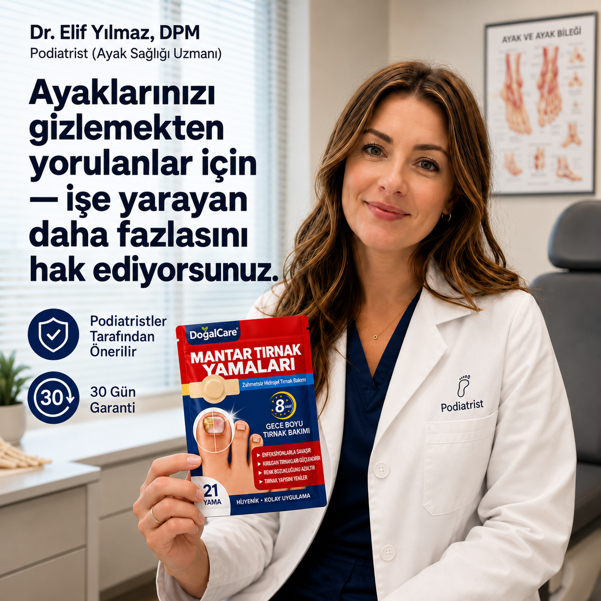Doğalcare™ Mantar Tırnak Yamaları