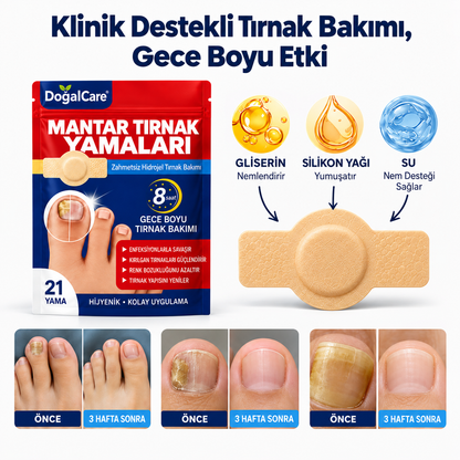 Doğalcare™ Mantar Tırnak Yamaları